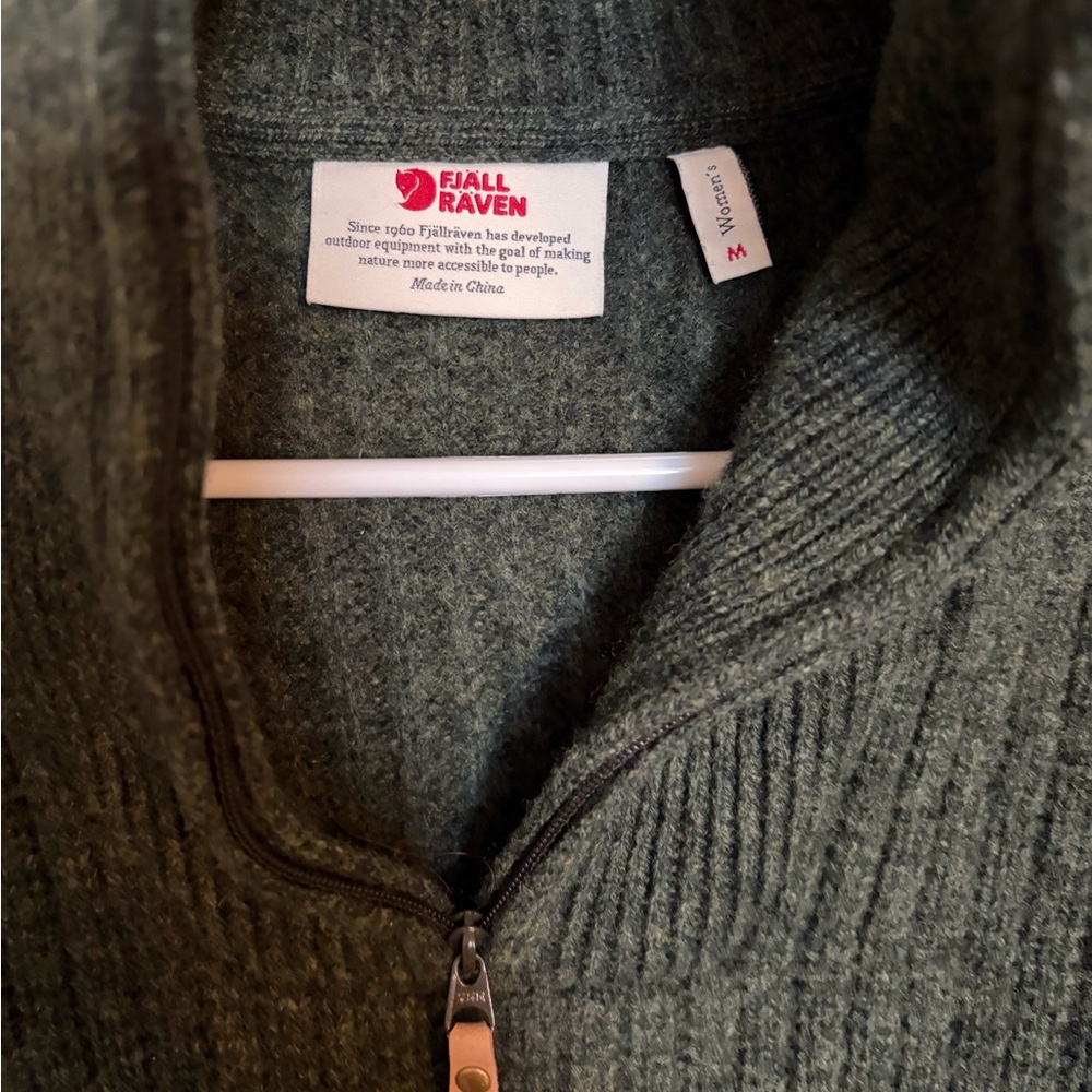 Fjallraven Olive Turtleneck Sweater - Picture 3 of 6
